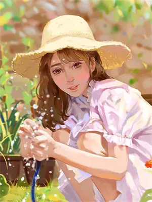 水晶花朵